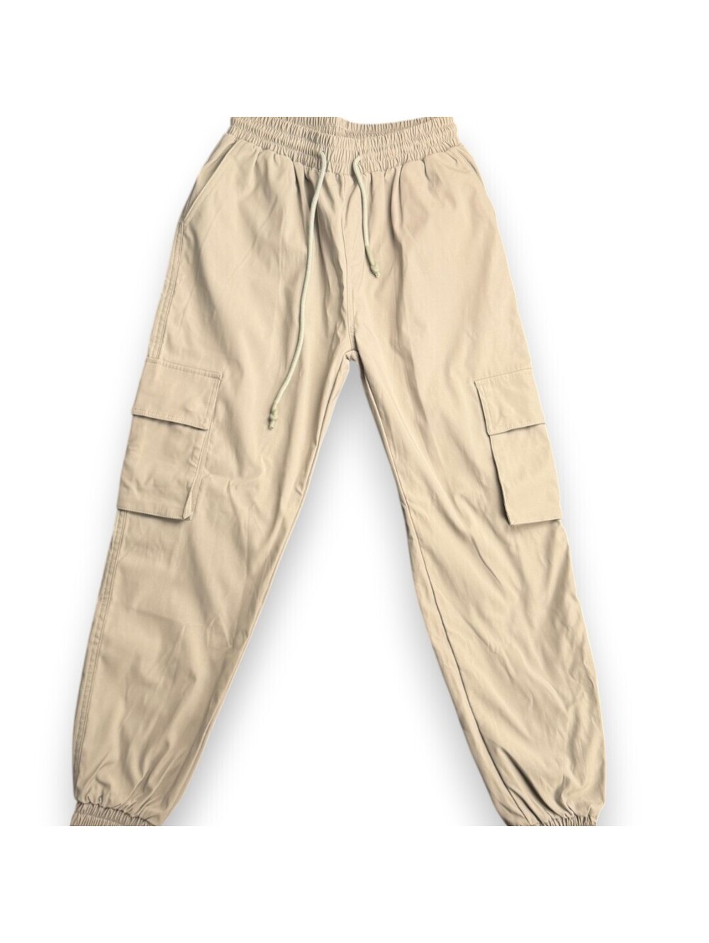 🅿️ Sixth June Cargo Joggers Mens S Beige Stone